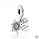 European Angel Charm Bead Dangle Pendant Silver 925 Bracelet Jewelry Gift