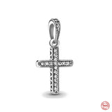 European Angel Charm Bead Dangle Pendant Silver 925 Bracelet Jewelry Gift