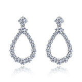 Pear Shaped Drop Earrings Women's Fashion Jewelry