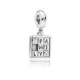 European Castle Family Spoon Pot Love Girl Boy Pendant Beads Charms