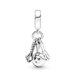 European Castle Family Spoon Pot Love Girl Boy Pendant Beads Charms