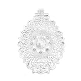 European Jewelry Brooch Moroccan Style Pendant Dual Rhinestone Brooch