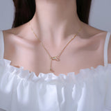 European High Copper Zircon Necklace Gift Wedding Jewelry