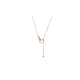 European High Copper Zircon Necklace Gift Wedding Jewelry