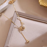 European High Copper Zircon Necklace Gift Wedding Jewelry