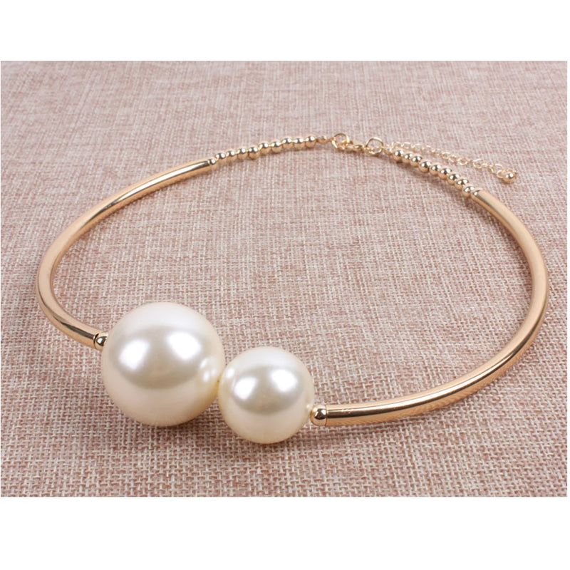 European Pearl Choker Necklace for Women
