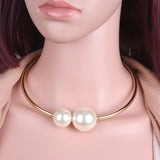European Pearl Choker Necklace for Women