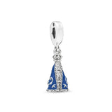 European Pendant Christmas Snowflake Flag Globe DIY Fine Beads Charms