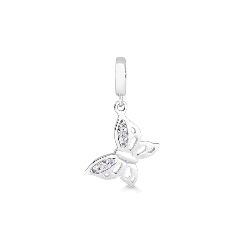 European Pendant Dog Cat Butterfly House DIY Beads for 925 Bracelet