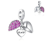 Heart Sister Pendant Bead for Panodra Bracelet