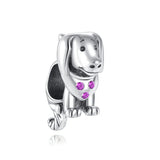 925 Sterling European Silver Smile DIY Bead Charms Bracelet