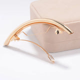European Style Hair Clip Metal Bend Barrettes