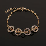 Zircon Round Bracelet Women's Charm Anniversary Gift