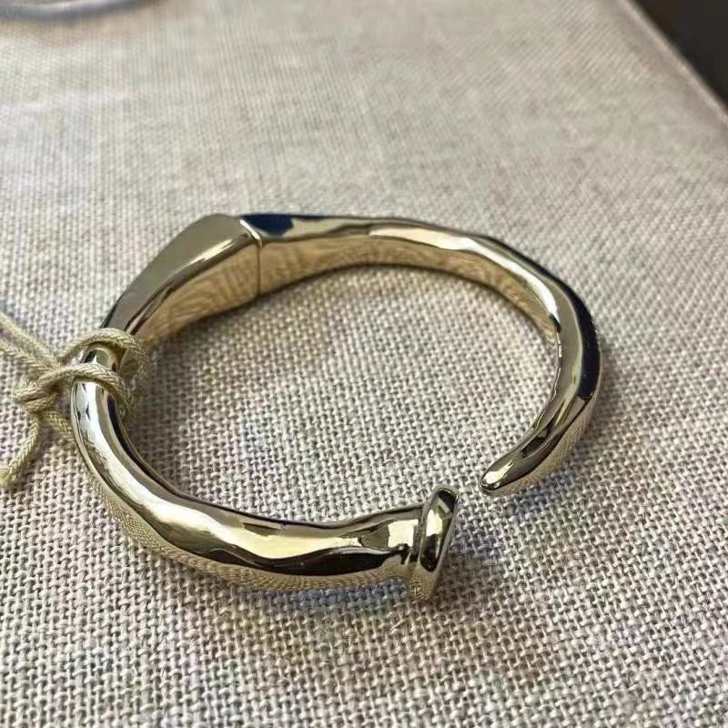 European American Elec 925 Silver 14K Bracelet Adjust Gift