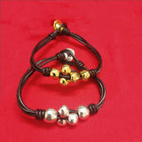 Electroplating 925 Silver 14k Charm Beads Bracelet