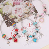 European and American Panjia Bracelet DIY Love Crystal Jewelry