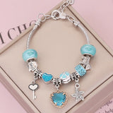 European and American Panjia Bracelet DIY Love Crystal Jewelry