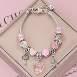 European and American Panjia Bracelet DIY Love Crystal Jewelry