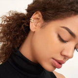 Painless Adjustable Zircon Ear Clip
