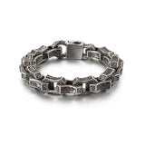 Retro Totem Punk Men's Titanium Steel Bracelet