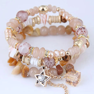 Bohemian Star Bracelet Set for Women