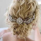 European & American Bridal Hair Accessory Hot Comb Headdress