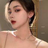 European/American Wave Pattern Necklace Clavicle Chain