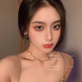 European/American Wave Pattern Necklace Clavicle Chain