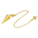 Exploration Screw-shaped Shuttle Reiki Healing Pendulum Amulet Jewelry
