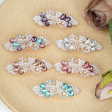 Butterfly Rhinestone Headdress Elegant Spring Clip for Women