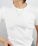 Teardrop Pendant Chain Choker Necklace Charm Women Short Necklace