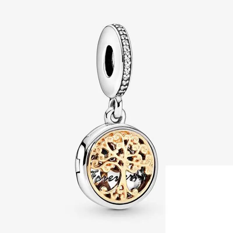 Eyes Stars Tree Aircraft Beads Mum Script Heart Charm Fit Original Bracelet Pend