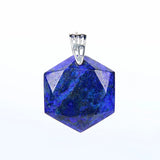 Sand Purple Quartz Stone Pendant for Necklaces