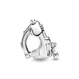 Airplane Skateboard Bead Pendant for Charm Bracelet DIY Jewelry