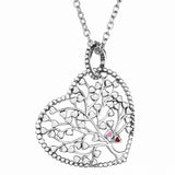 Winter Lantern Pearl Wing Drop Necklace 925 Sterling Silver For Women
