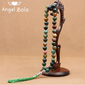 10mm33 Red Agates Muslim Tasbih Prayer Beads Bracelet