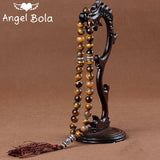 10mm33 Red Agates Muslim Tasbih Prayer Beads Bracelet