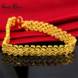 12mm Alluvial Copper Bracelet Bangle for Women No Fade