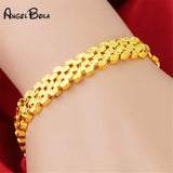 12mm Alluvial Copper Bracelet Bangle for Women No Fade