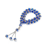 12mm Muslim Rosary Islamic Prayer Beads Tasbih Tassel Pendant