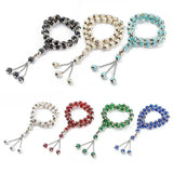 12mm Muslim Rosary Islamic Prayer Beads Tasbih Tassel Pendant