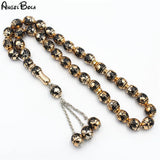 12mm Muslim Rosary Islamic Prayer Beads with Tassel Pendant