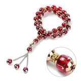12mm Muslim Rosary Islamic Prayer Beads Tasbih Tassel Pendant