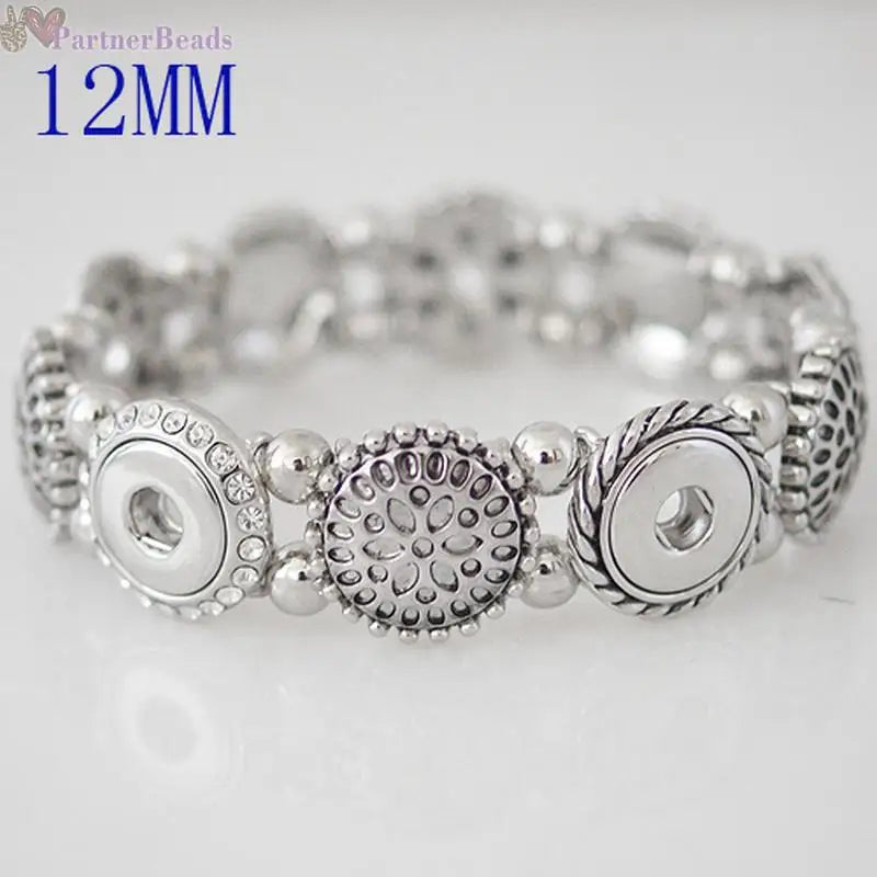 12mm Snap Button Bracelet DIY Jewelry