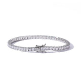 2.5mm Zircon Lady Bracelet Single Chain Bronze Zirconium Tennis Bracelet