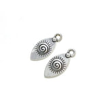 20pcs 9*21mm Sun Eyes Charms Pendant for DIY Necklace Earring
