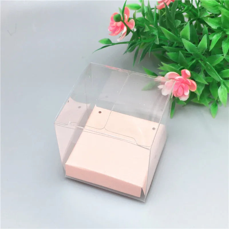 Transparent Jewelry Display Case with Necklace Inner Card