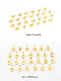 Initial Letter Bracelet Women Stainless Steel Chain Bracelet Gift
