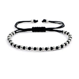 4mm Stainless Steel DIY Letters Bracelet Set