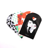 50Pcs 13x21cm Small Plastic Gift Bag Party Candy Packaging Shopping Bags